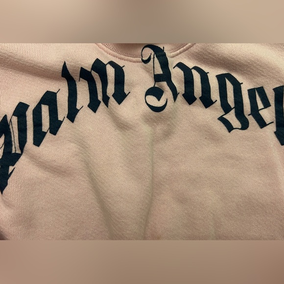 PALM ANGELS girls fleece sweatshirt. - Picture 3 of 4